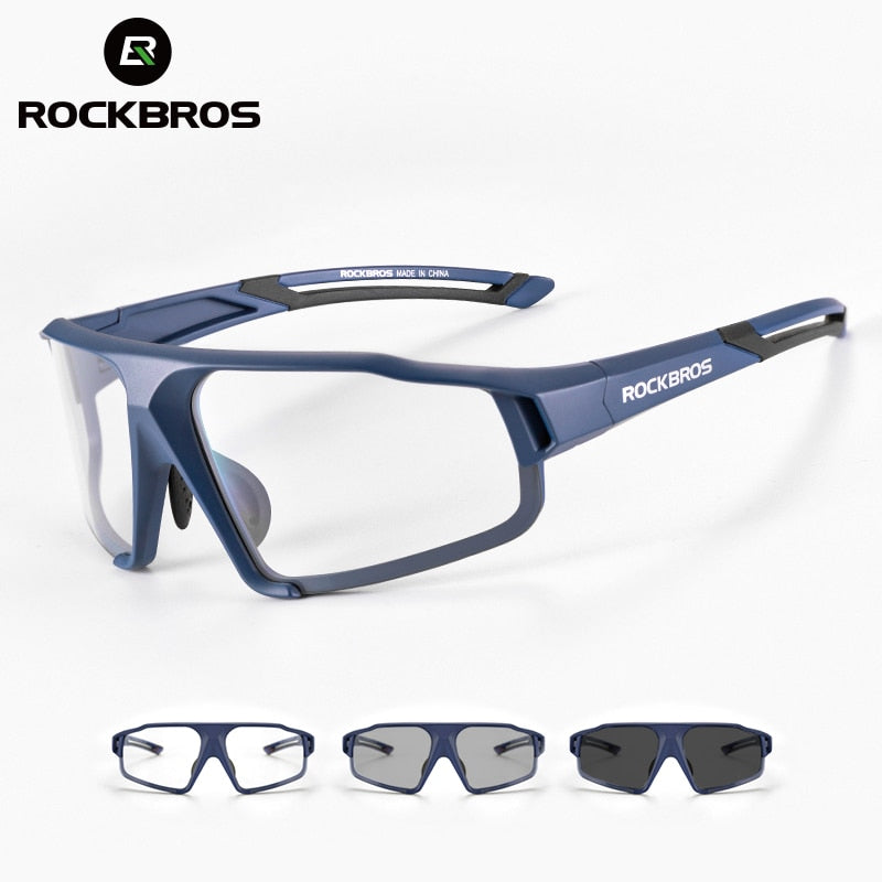 Óculos de ciclismo fotocromáticos ROCKBROS Unissex