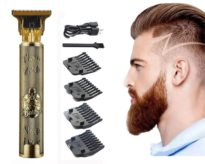 Máquina Para Barba e Cabelo  + 4 Pentes de Brinde